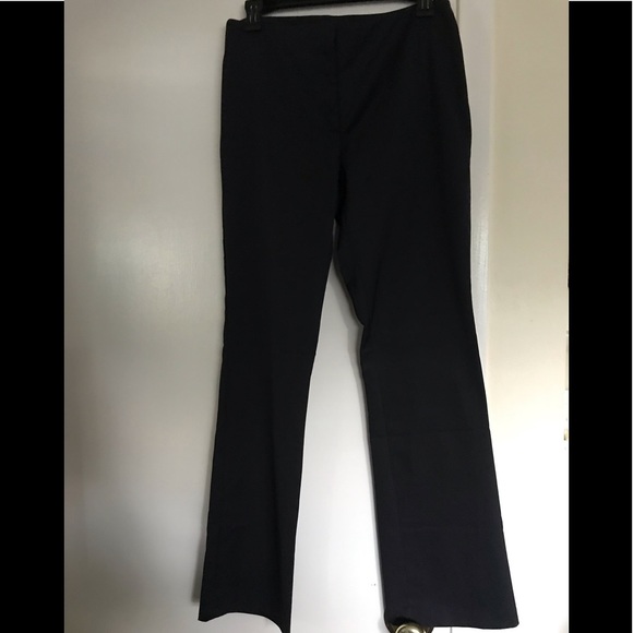 HUGO BUSCATI. COLLECTION , size10 black silky long straight leg  , women’s pants - Picture 5 of 11